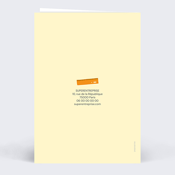 Carte de Voeux Entreprise Les bons outils