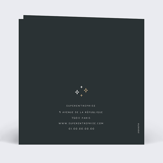 Carte de Voeux Entreprise Diversité