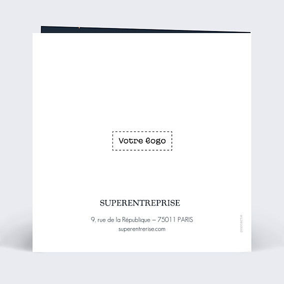 Carte de Voeux Entreprise Voir loin
