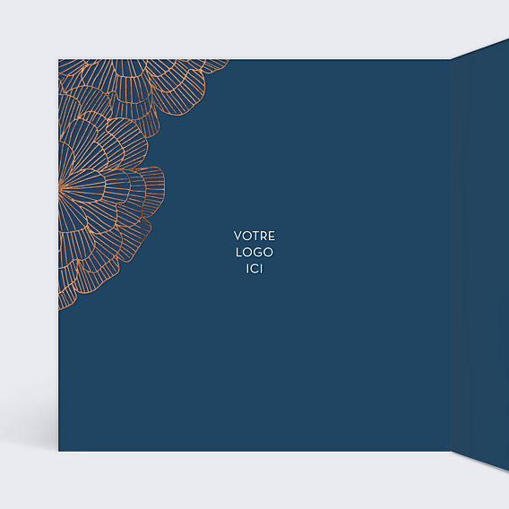Carte de Voeux Entreprise Spiralée
