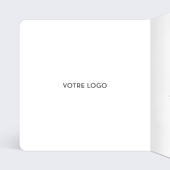 Carte de vœux entreprise À Nous d’Écrire Intérieur Gauche