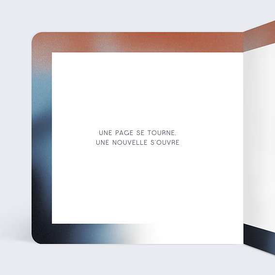 Carte de vœux entreprise Holographies Intérieur Gauche