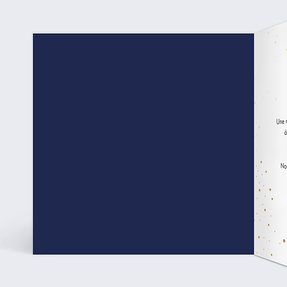 Carte de vœux entreprise Mairie Multiphotos Intérieur Gauche