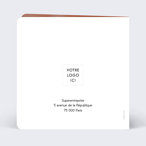 Carte de Voeux Entreprise Holographies