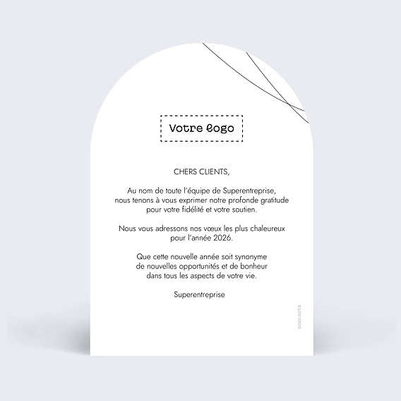 Carte de Voeux Entreprise Nouvelles Perspectives