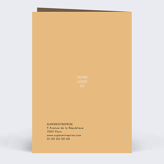Carte de Voeux Entreprise Solidarité Féminine