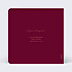 Carte de Voeux Entreprise Burgundy classic