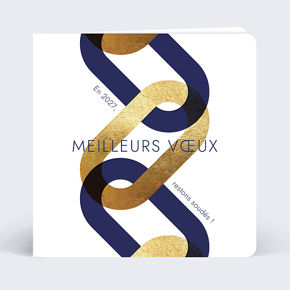 Carte de Voeux Entreprise Maillons