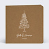 Carte de Voeux Entreprise Sapin Traditionnel