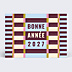 Carte de Voeux Entreprise Bold stripes