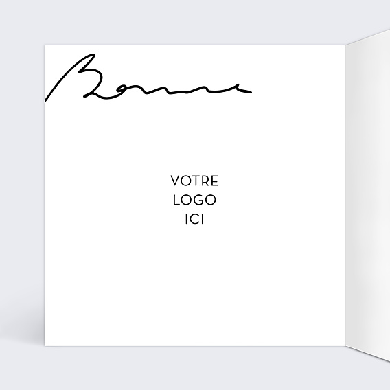 Carte de Voeux Entreprise Signature