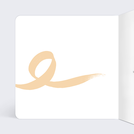 Carte de vœux entreprise Cachemire Intérieur Gauche