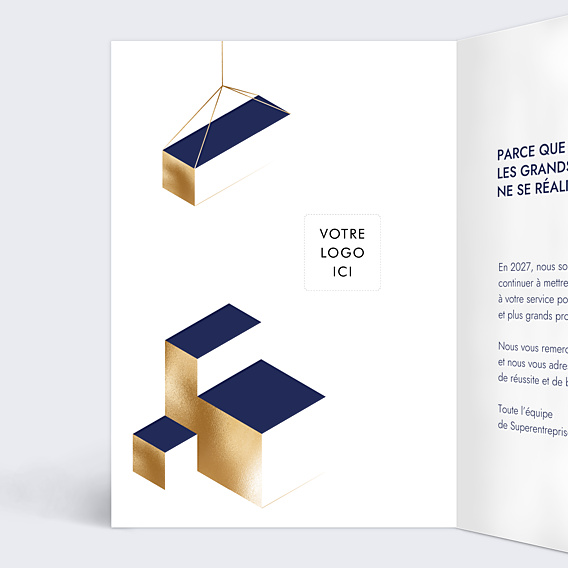 Carte de Voeux Entreprise Bases solides