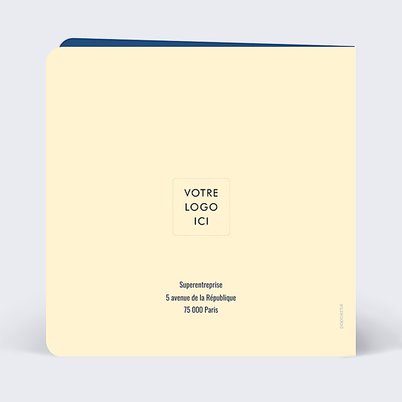 Carte de Voeux Entreprise Chiffres cachés