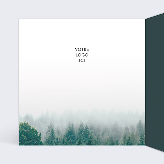 Carte de Voeux Entreprise Dame Nature