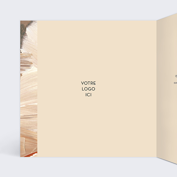 Carte de Voeux Entreprise Texture