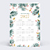 Carte de Voeux Entreprise Calendrier Sylvestre