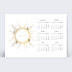 Carte de Voeux Entreprise Calendrier Connexions