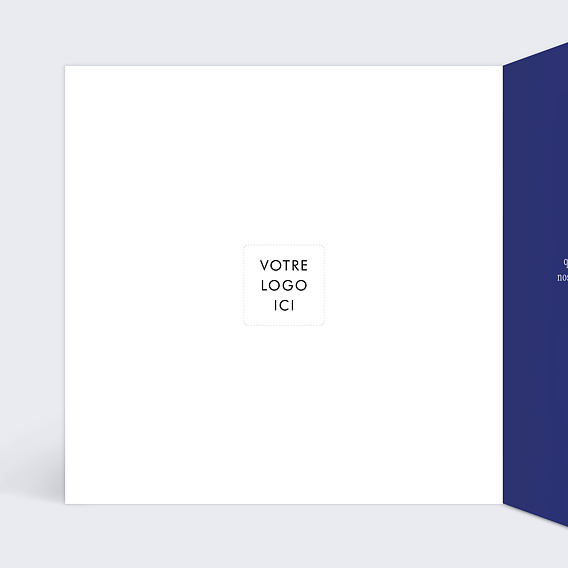 Carte de vœux entreprise Marianne Intérieur Gauche