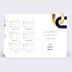Carte de Voeux Entreprise Calendrier Maillons