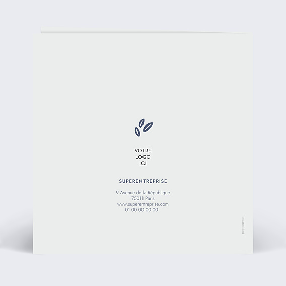Carte de Voeux Entreprise Scandinave