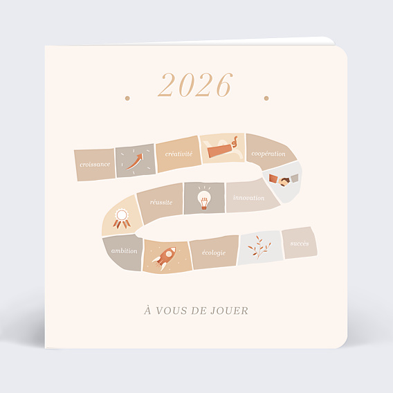 Carte de Voeux Entreprise À Vous de Jouer !