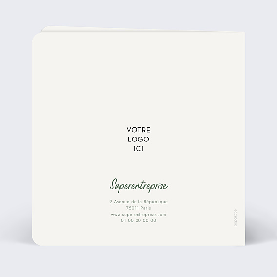 Carte de Voeux Entreprise Petits Commerçants