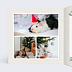 Carte de vœux entreprise Cadre Photo Intérieur Gauche