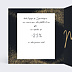 Carte de vœux entreprise Découpe Photo Polaroid Intérieur Gauche