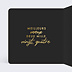 Carte de vœux entreprise Inspiration Intérieur Gauche