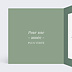 Carte de vœux entreprise Nature Intérieur Gauche