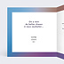 Carte de vœux entreprise Texture colorée Intérieur Gauche