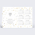 Carte de vœux entreprise Calendrier Voeux Verso