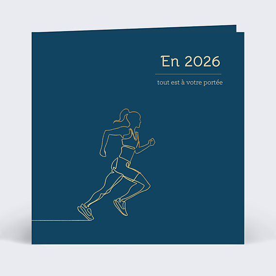 Carte de Voeux Entreprise Inarrêtable