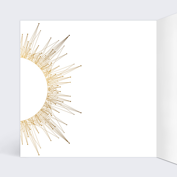 Carte de vœux entreprise Connexions Intérieur Gauche
