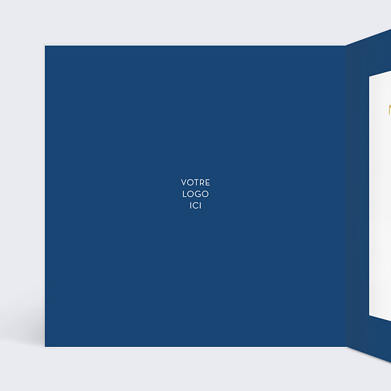 Carte de vœux entreprise Dynamisme de la Ville Intérieur Gauche