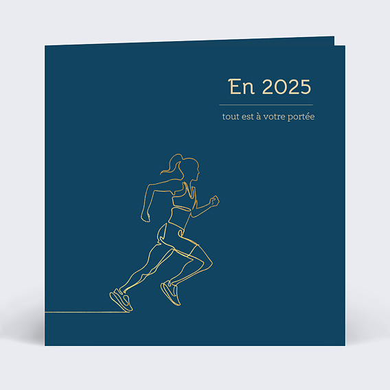 Carte de vœux entreprise Inarrêtable