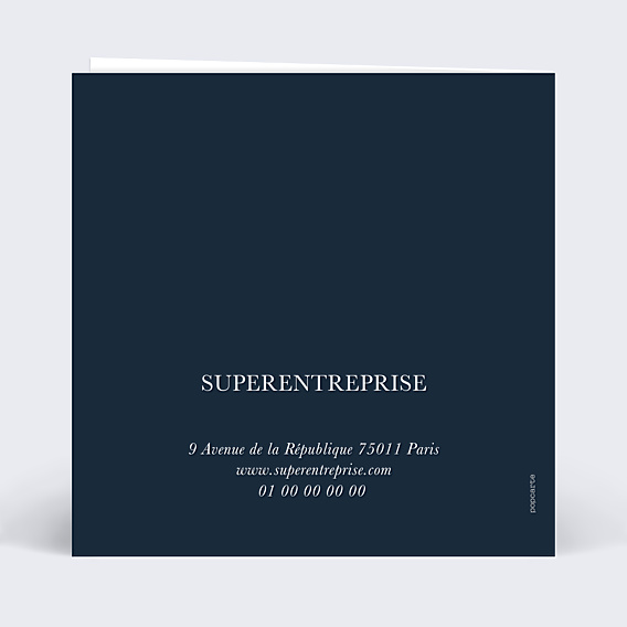 Carte de Voeux Entreprise Ambition