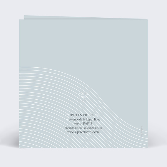 Carte de Voeux Entreprise Belle Année