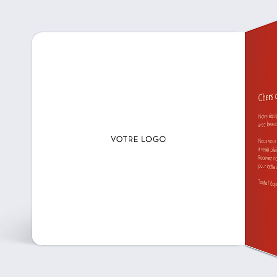 Carte de Voeux Entreprise Souhaits