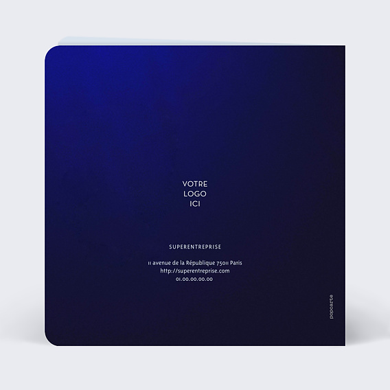 Carte de Voeux Entreprise Légèreté