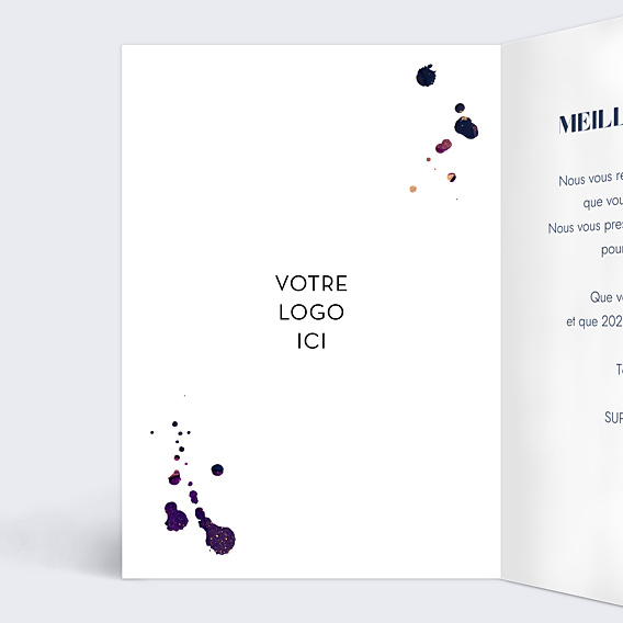 Carte de Voeux Entreprise Labo Pipette