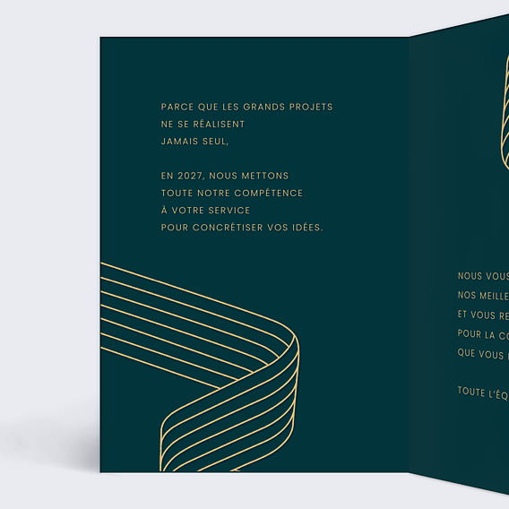 Carte de Voeux Entreprise Starting Blocks