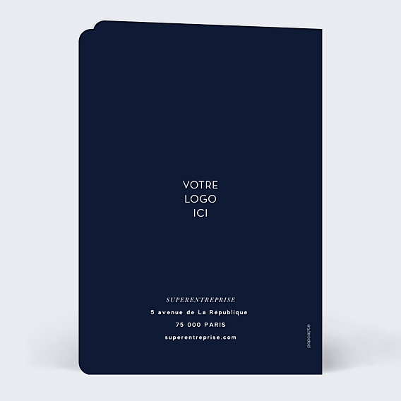 Carte de Voeux Entreprise Cosmos