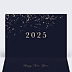 Carte de vœux entreprise Calendrier Bulles Fraîches Intérieur Gauche