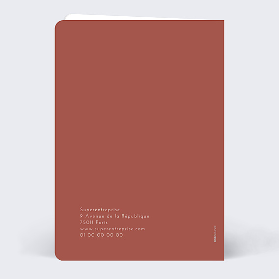 Carte de Voeux Entreprise Nos Mains