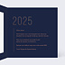 Carte de vœux entreprise Bonnes Résolutions Intérieur Droit
