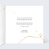 Carte de vœux entreprise Boule de Noël Logo Intérieur Droit