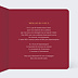 Carte de vœux entreprise Bravo Intérieur Droit