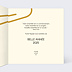 Carte de vœux entreprise Carte de voeux trombone solidaire Intérieur Droit